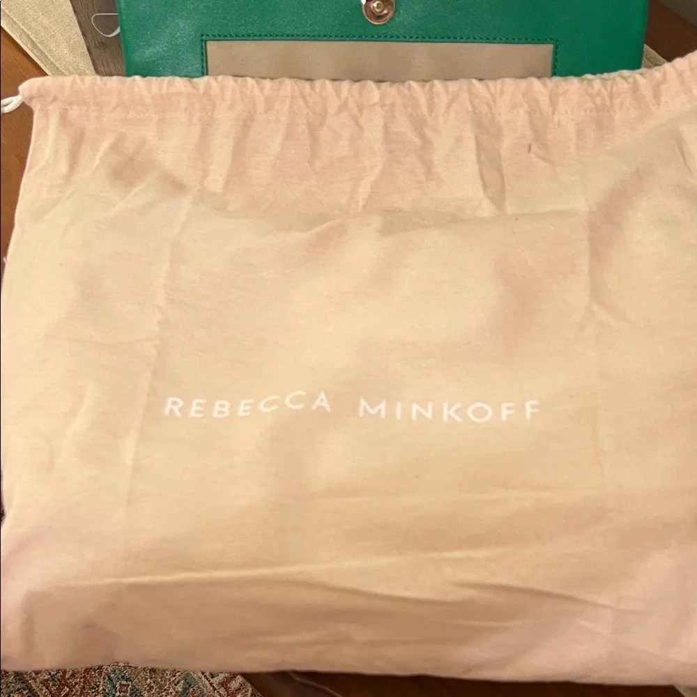 Rebecca Minkoff Emerald Quilted Shoulder Bag with Gold Chain - Picture 11 of 15